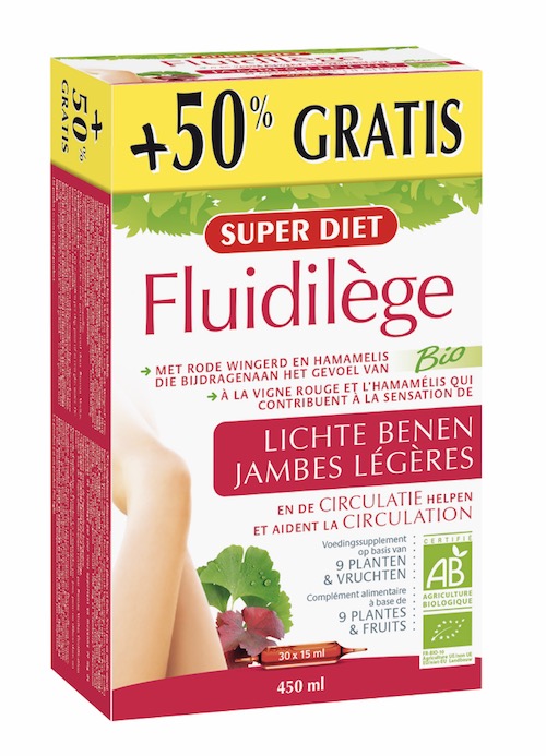 Super Diet Fluidilege bio 20x15ml +50% gratis